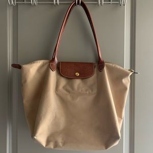 Longchamp Le Pliage MEDIUM, Beige/tan